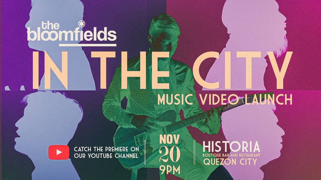 The_Bloomfields's tweet photo. We are giving out merch from #Gouache and @BenShermanPH 👏
LISTEN to "IN THE CITY" on Spotify
WATCH the video premiere on YouTube on the night itself https://t.co/mPL3lujgZY