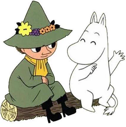@nijihajimete スナフキン「ムーミン。給料分働くということは、すごく大切なことなんだよ」 