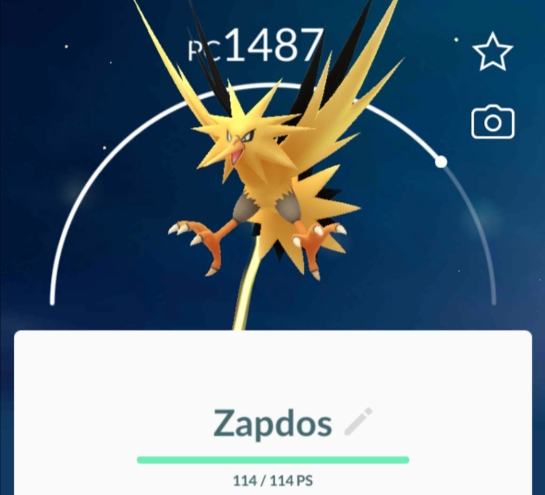 PedroGoTrainer1's tweet image. #ComunityDayPokemonGo
... Chinchar y Zapdos😍
