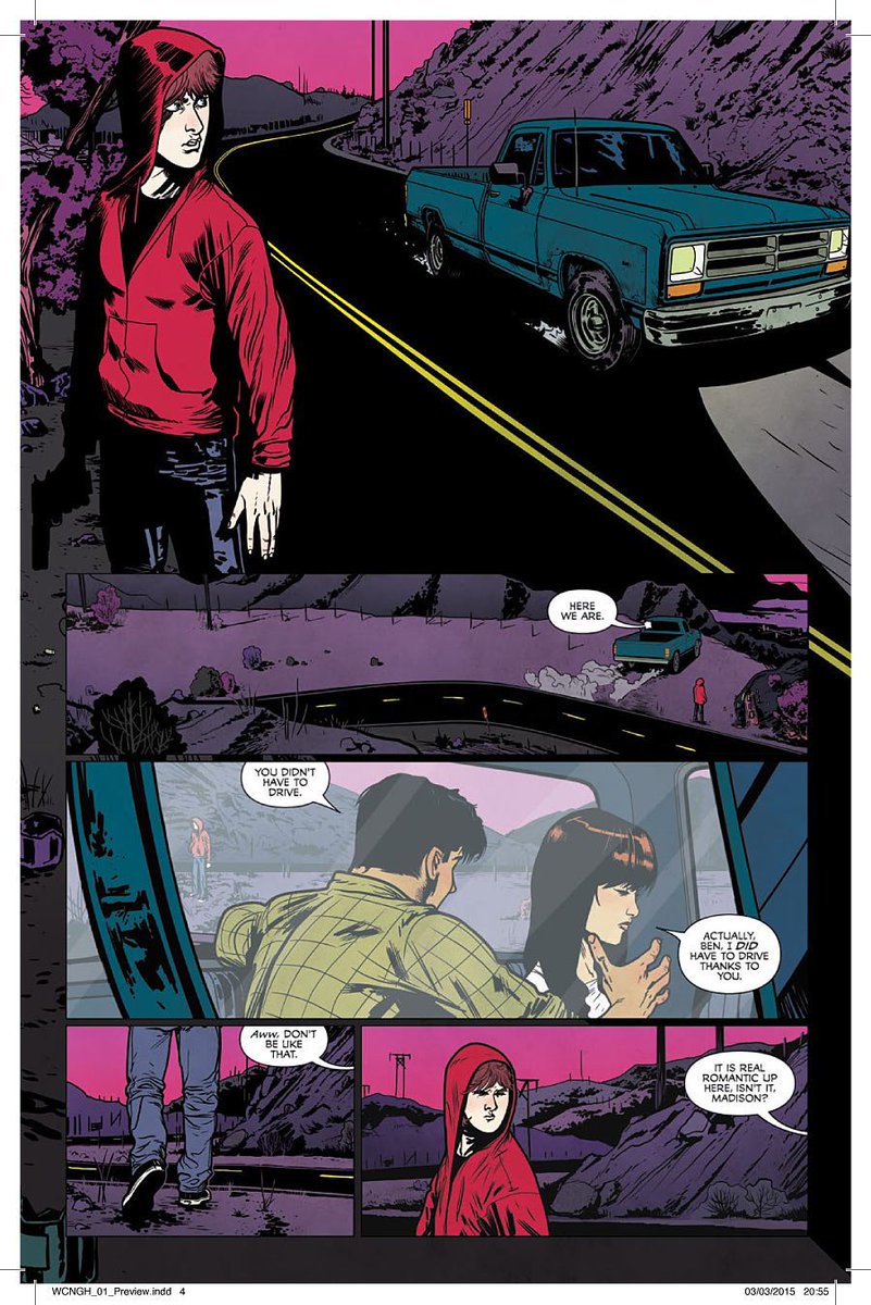 33. WE CAN NEVER GO HOMEBy  @BoyCartoonist,  @amandascurti,  @CampbellLetters,  @bigredrobot,  @AshcanPress,  @PatrickKindlon and  @Mister_Walsh Like a perfect blend between X-Men and True Romance