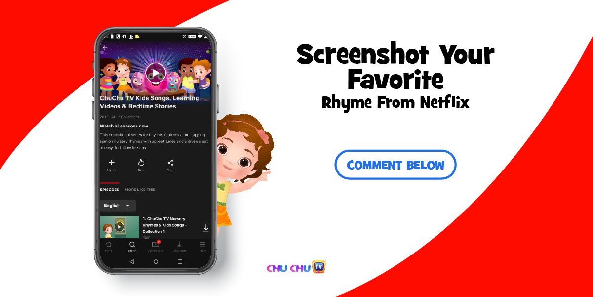 Chuchu Tv Nursery Rhymes Twitterren Hello Parents Of The World Which Is Your Favorite Rhyme That You Would Suggest For Our Cute Little Fans Let Us Know In The Comments Below Netflix