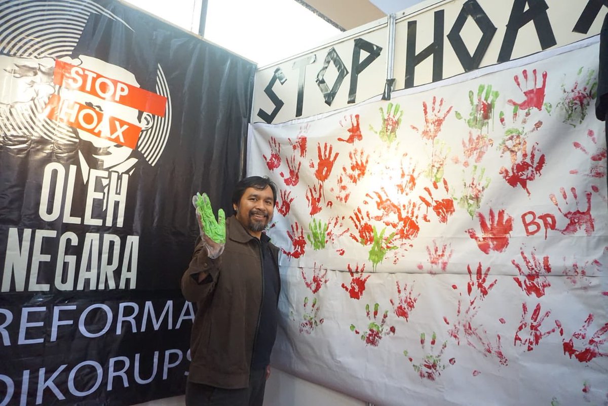 Stop hoax oleh negara! Pernyataan sikap dari <a href="/ajiyogya/">AJI YOGYAKARTA</a> yang patut kita ingat baik-baik. #FesMedAJI2019 

Cc : <a href="/AnitaWahid/">Anita Wahid</a> <a href="/WahyuDhyatmika/">Wahyu Dhyatmika</a>