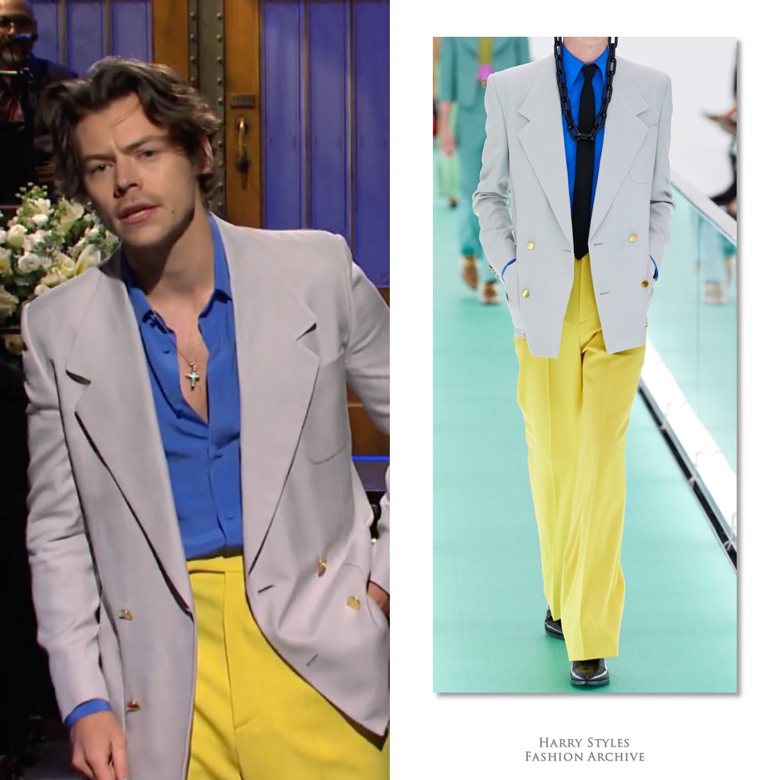 harry styles gucci outfits