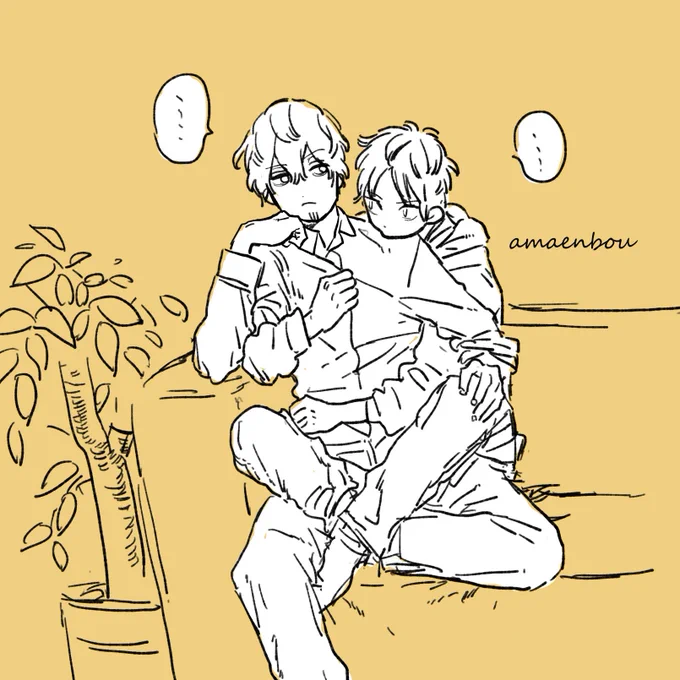 出太刀らくがき。
たまにはあまえてもいいんだよ 