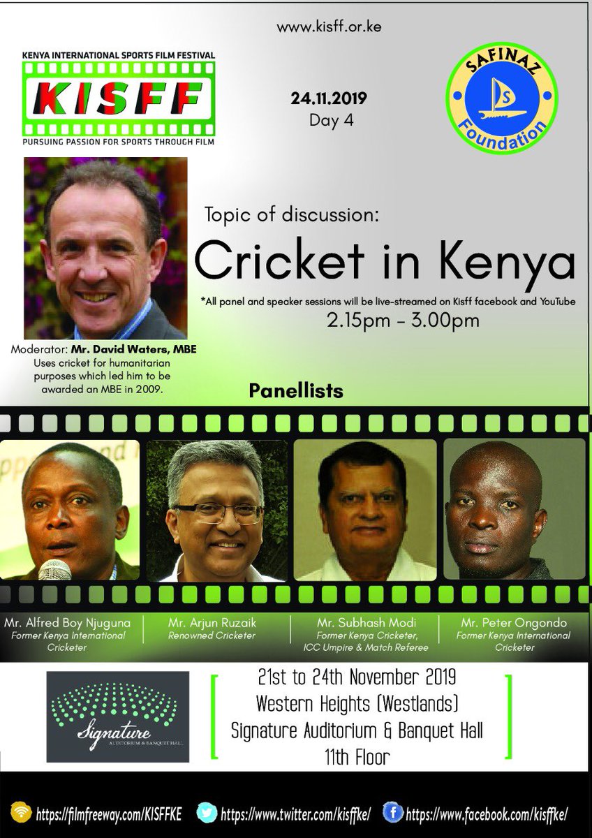 arjunruzaik's tweet photo. Proud to be a panellist on this discussion. 
You, too, can be a part of this discussion as we will be live streaming. Check poster for more details on this. 
#ArjunRuzaik #Radio44Kenya #Radio44 #radio #radiolife #broadcast #awaveofchange #nairobi #kenya #cricket #cricketinkenya https://t.co/1DXaWwIWu6