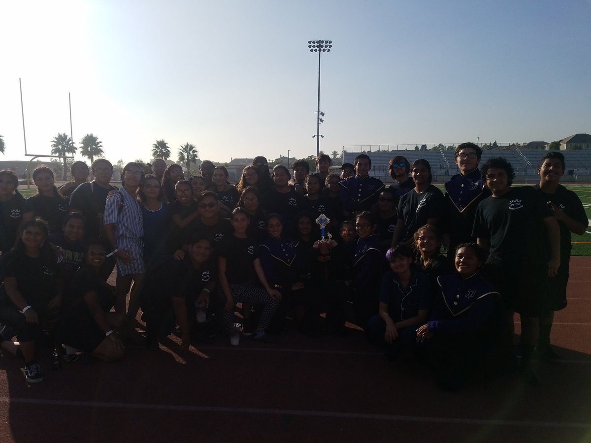 Congratulations to the Jurupa Hills Spartan band on their 4th place finish out of 17 bands at semifinals today! They earned the highest score in school history for the 2nd week in a row with a 76.975. It's on to Championships next week!