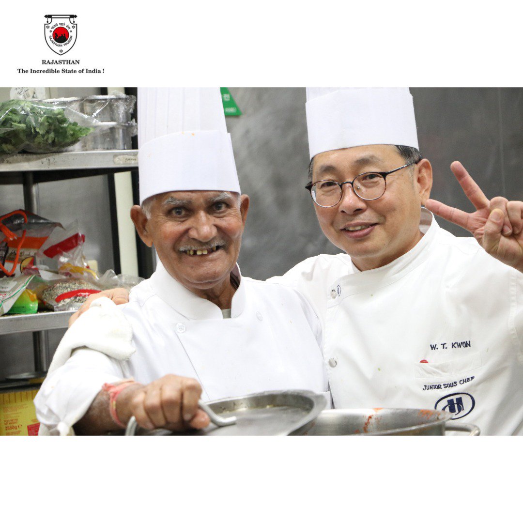 my_rajasthan's tweet photo. Sarang, the Indian Food Festival was inaugurated by Her Excellency, Ms Sripriya Ranganathan in Seoul on 14 November. Two chefs have been sponsored by the Department of Tourism, Govt. of Rajasthan to showcase the #FlavoursofRajasthan at the festival which continues till 22 Nov. https://t.co/12VymHTFdA