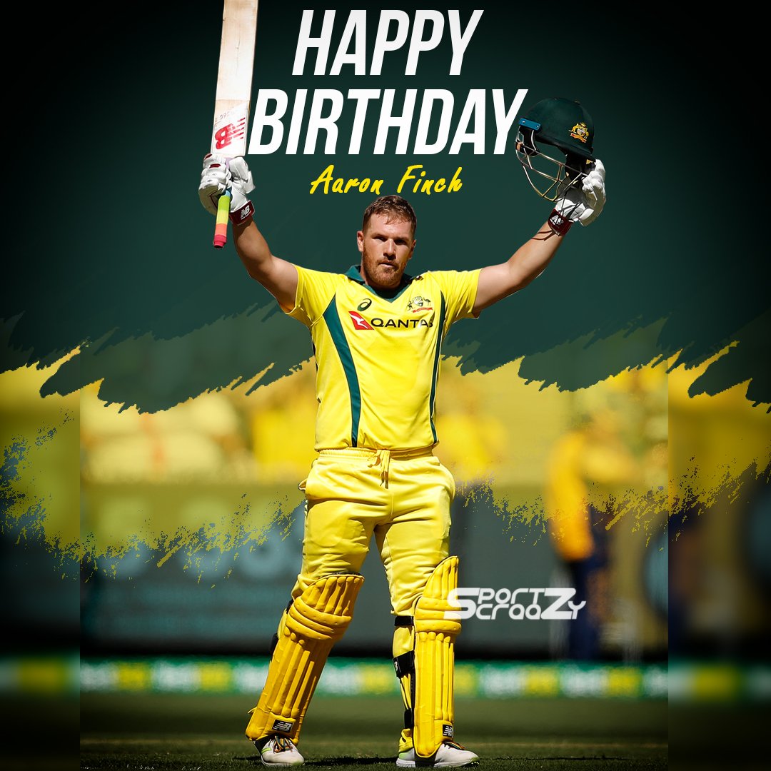 happybirthdayaaronfinch hashtag on Twitter