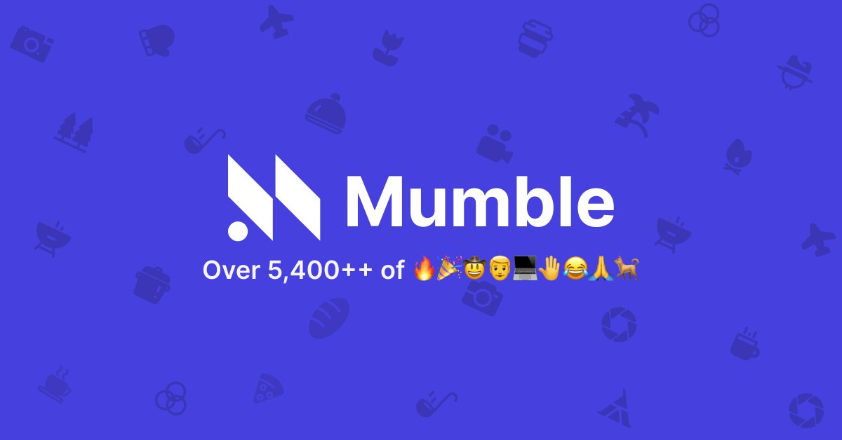 Mumble tweet media