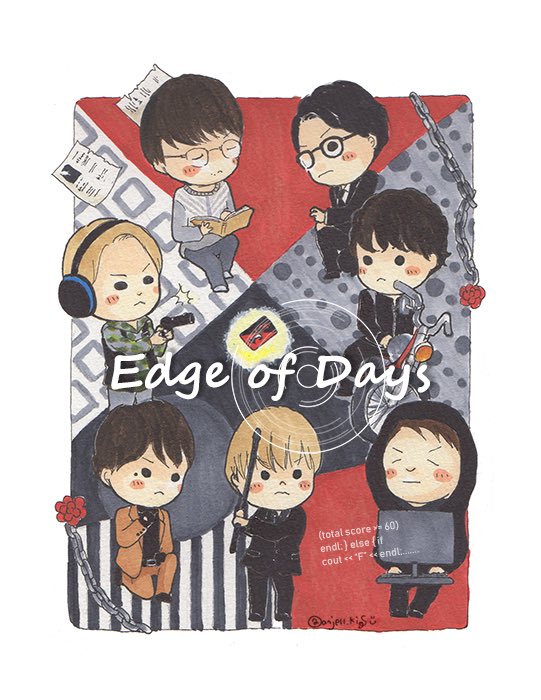 まいこ على تويتر キスマイも歌もmvの世界観もかっこいい W Edge Of Days Kis My Ft2 Np