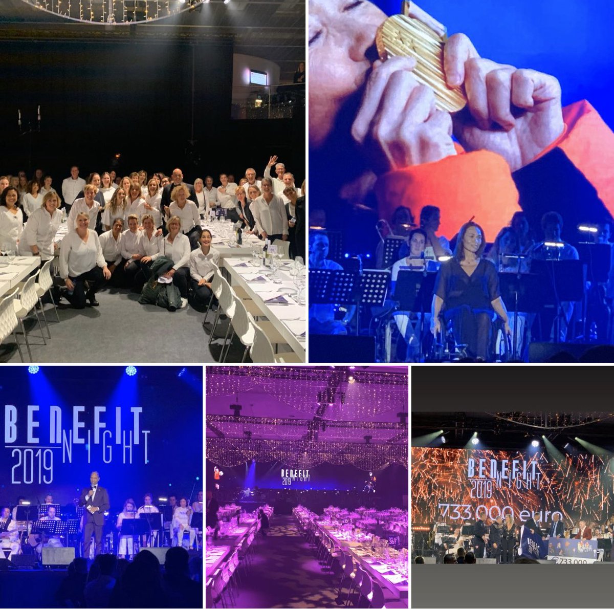 Trots op al die vrijwilligers van ABN AMRO die zich hebben ingezet tijdens de Benefit Night 2019 waar een gigantisch bedrag van € 733.000 bij elkaar is gebracht voor Only Friends en Friendship Sports Centre om al die kinderen te kunnen laten sporten. #abnamrofoundation