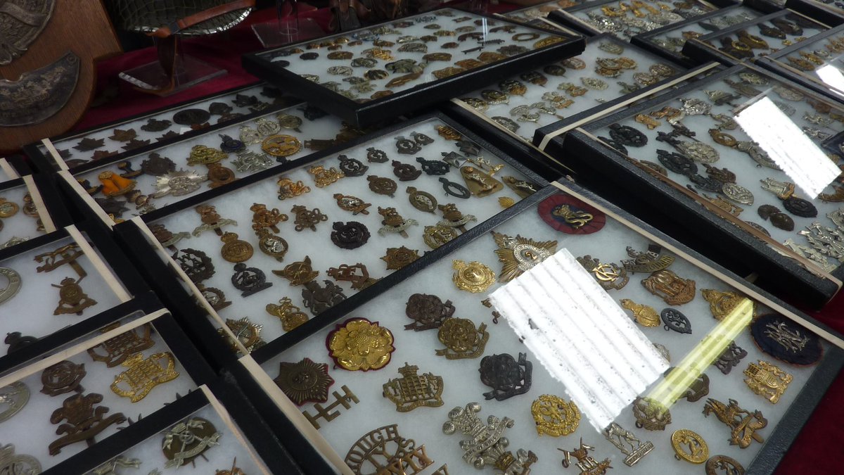 Follow us on twitter &amp; join our FB page for regular updates on our 3 annual Militaria Arms &amp; Medals Fair at #PenkridgeMArket