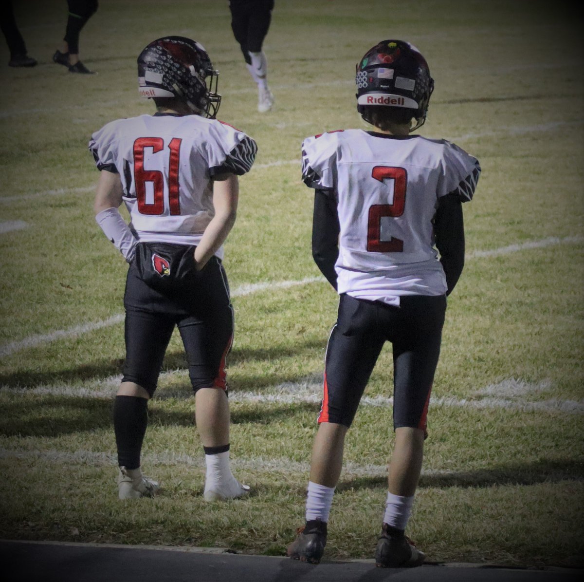 NoSweat_46's tweet photo. @sammyallen33 @Bodie_Nichols32 @CUHSCardinals #CARDINALPride #Rooster #Bear Thank you boys, there is so much more to this game than Stats. Be proud, as one of my GREAT Cardinal coachs from back in my day would say " you get it". #BHHF. https://t.co/fMcCNdCAEj