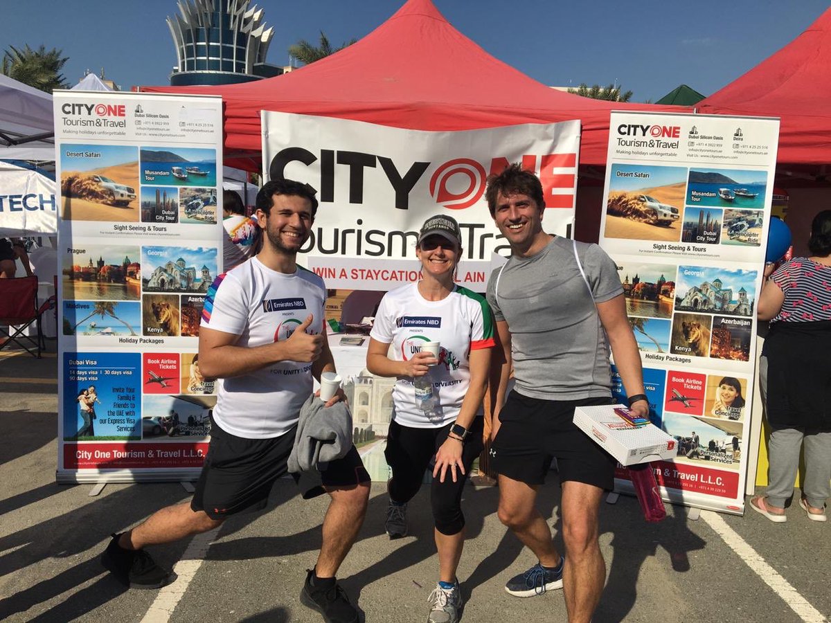 TSODonovan's tweet photo. Running with @HWUDubai colleagues at #TheUnityRun @dsoafz. Thanks to @TLojzer for all your leadership, getting us more active @HeriotWattUni #YearofHealth #dubai30x30 #YearOfTolerance https://t.co/eHngWIPGYY
