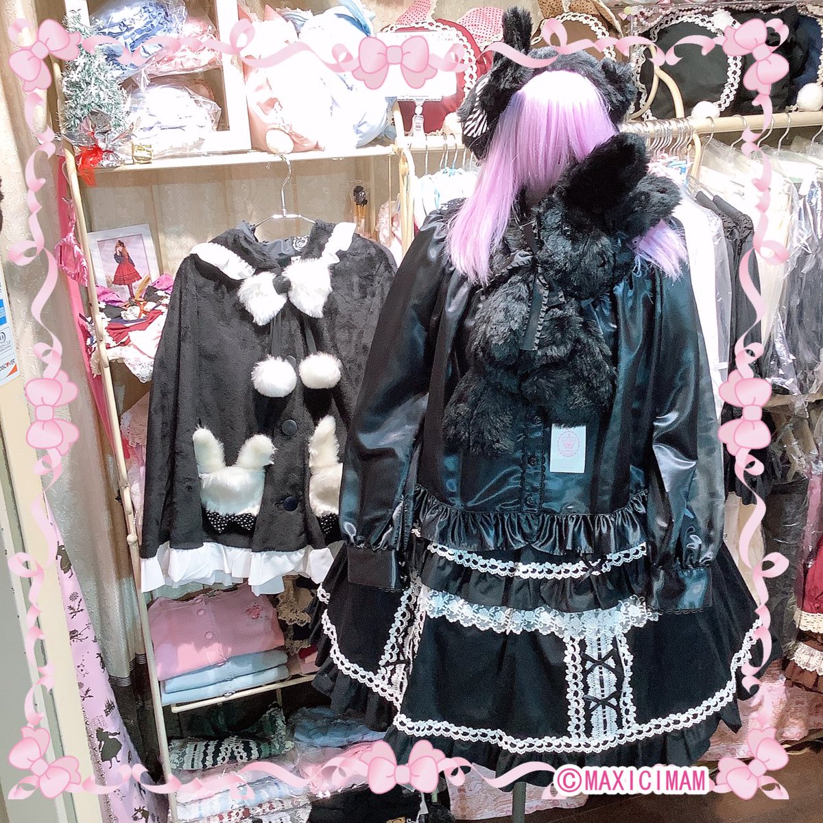 マキシマム原宿店スタッフ בטוויטר とっても可愛い双子コーデを思いついたので トルソーに着せてみました ピンク 茶 黒 白の双子コーデ です もふもふのマフラーとヘッドドレスがポイントです ピンク 茶はお菓子のようで可愛いです 是非お試しください マキシマム原宿店スタッフ בטוויטר とっても可愛い双子コーデを思いついたので トルソーに着せてみました ピンク 茶 黒 白の双子コーデ です もふもふのマフラーとヘッドドレスがポイントです ピンク 茶はお菓子のようで可愛いです 是非お試しください