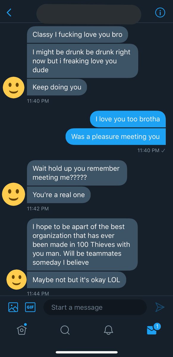 Class's tweet photo. One thing you never want to do, is doubt yourself. Idk who’s gonna see this, or who’s gonna care, but just fucking be the best version of yourself you can and grind your heart out in whatever you believe in. 

You never know the way life goes https://t.co/djnRq7wCz7