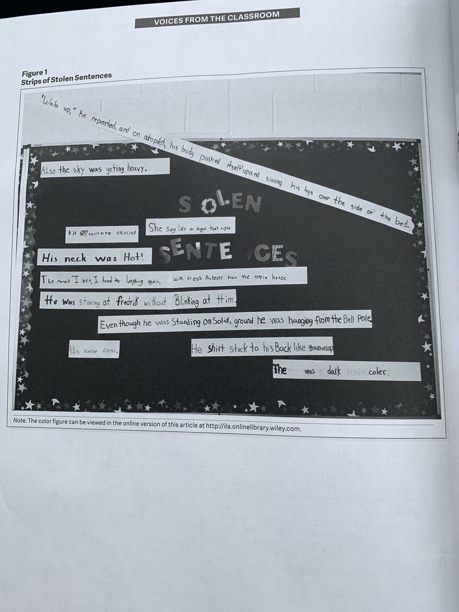 Simple but powerful writing idea!  Check this 1 oh article out in the new reading teacher.  #wcpsreads <a href="/PangbornES/">Pangborn Elementary</a> <a href="/ststoney16/">stephanie straw</a> <a href="/trammjer/">Jeremy Trammelle</a>