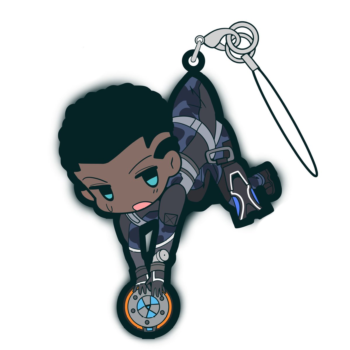 #R6S 
#レインボーシックスシージ 
つままれストラップ風のKALI&WAMAI
やっちゃえUBI🥺 