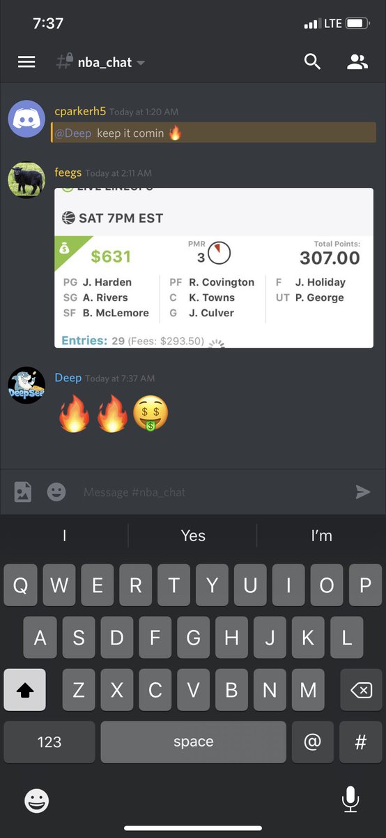 DeepSeaDFS's tweet image. Game stack for the win 🔥 Looking to sweep the weekend ‼️ LIFETIME deals still in place. All sports FOR LIFE ‼️

#DFS #DraftKings #NBA