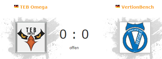 VertionGaming's tweet photo. [CS:GO]

Auch unser BenchTeam tritt heute am letzten Spieltag in Aktion. Hierbei geht es nur noch um Ergebniskosmetik.

@99DAMAGEde-Liga
Saison 13
Division 5.20
Spieltag 7

🆚@TEB__Official - Omega
🕒So. 17.11.19 | 19:00 Uhr
🎥Kein Stream

#goBench https://t.co/5JqXKOlfJg