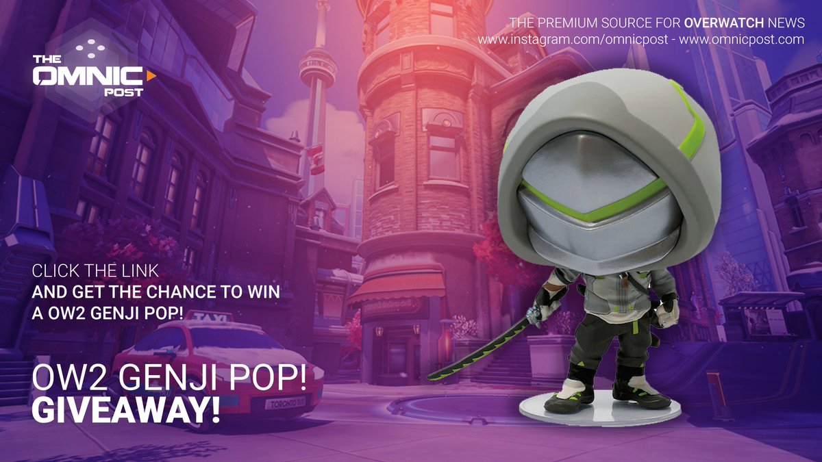 I am giving away one Funko POP! Overwatch 2 Genji figure! These awesome looking POP's were announced at #blizzcon2019. Just follow the link and follow the instructions. bit.ly/2CNlgTA Good Luck! #giveaway #blizzard #funko #genji #overwatch2 #overwatch #gamescom2019
