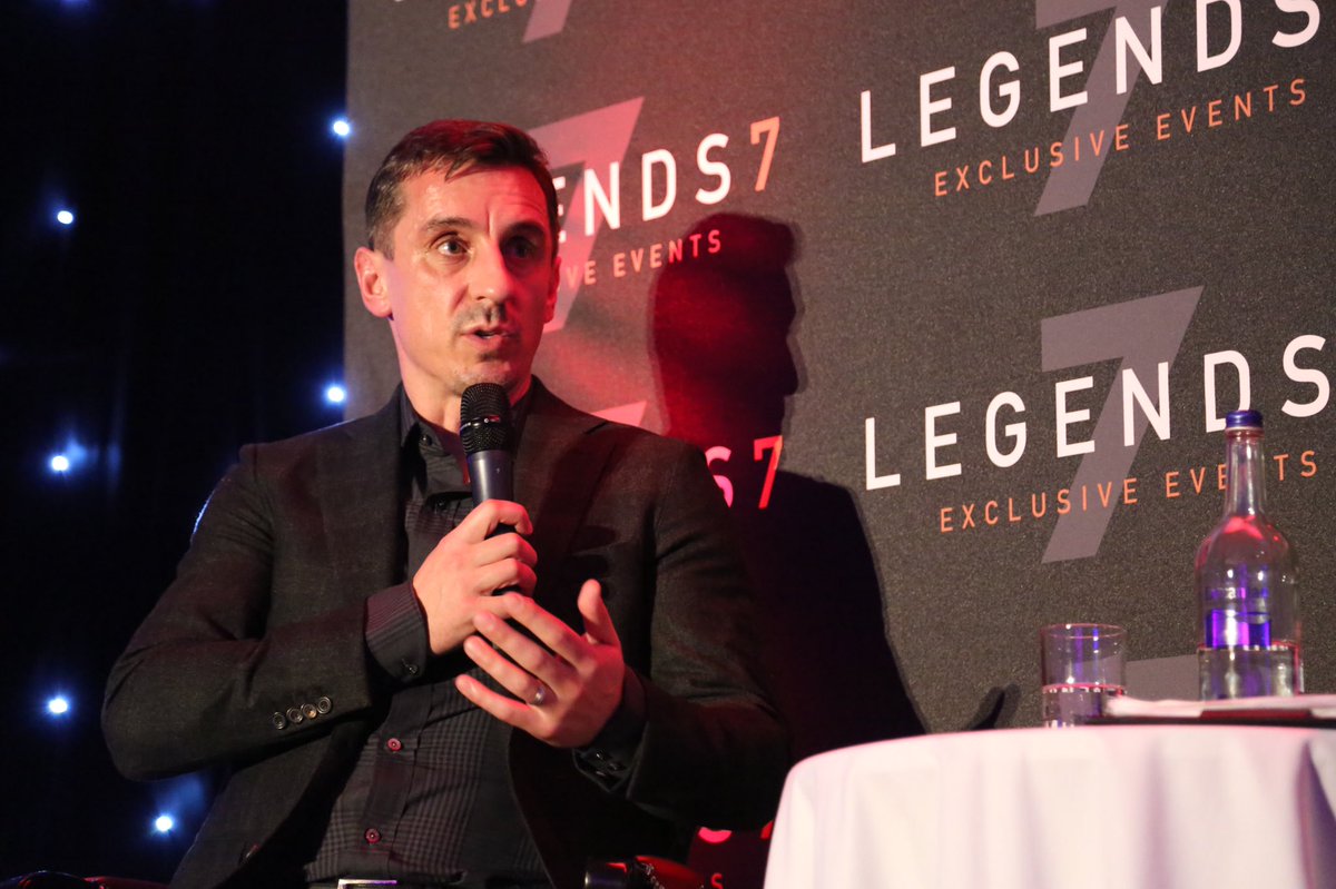 EliteMediaUK_'s tweet photo. What a brilliant night it was for our client #Legends7 who had an evening with @GNev2 @MidlandMCR
#MUFC #Legends7 #EliteMedia https://t.co/1byh8U3k3s