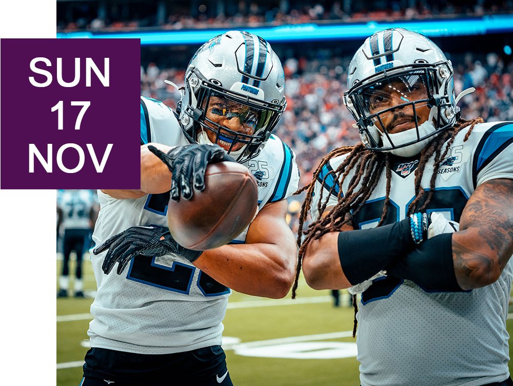 Defense! Defense! Defense! Chant it with us! Carolina welcomes the high-flying Atlanta Falcons to Charlotte. Are you ready for some football?