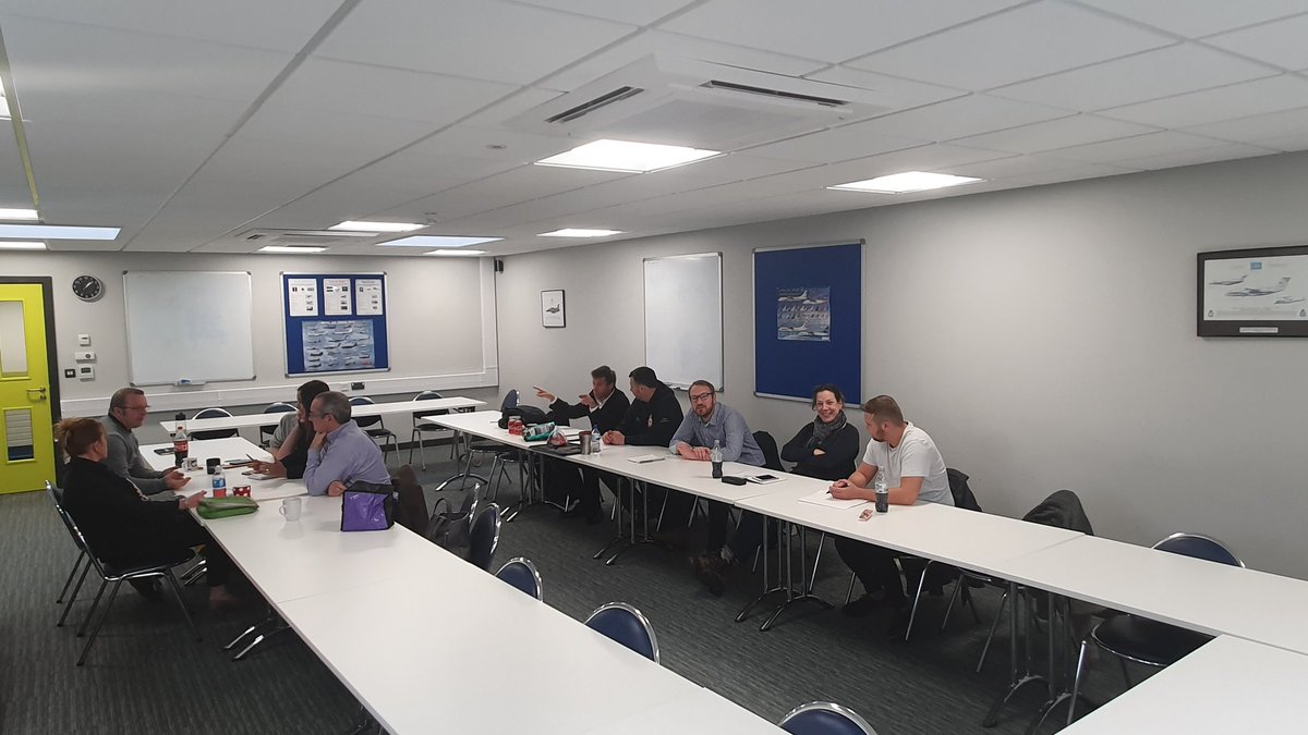 SEMidland Wing training and development team at 126 Sqn City of Derby delivering AVIP to new members of staff

<a href="/OC_SEMids/">OC S&E Mids Wing</a> @Wso5_Semidlands
