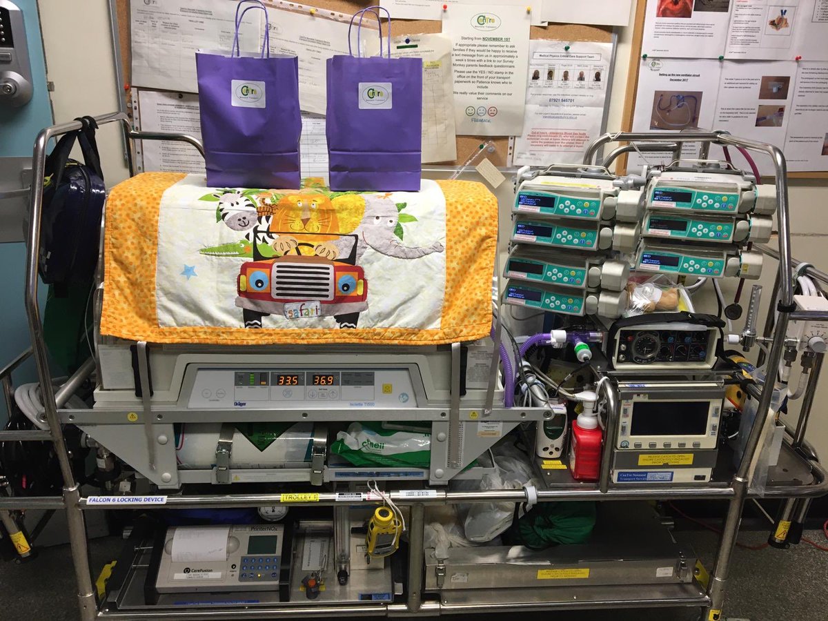 CenTreNeonatal's tweet photo. Ready for #WorldPrematurityDay transfers 💜💜💜 https://t.co/LQ3TvQa6zr