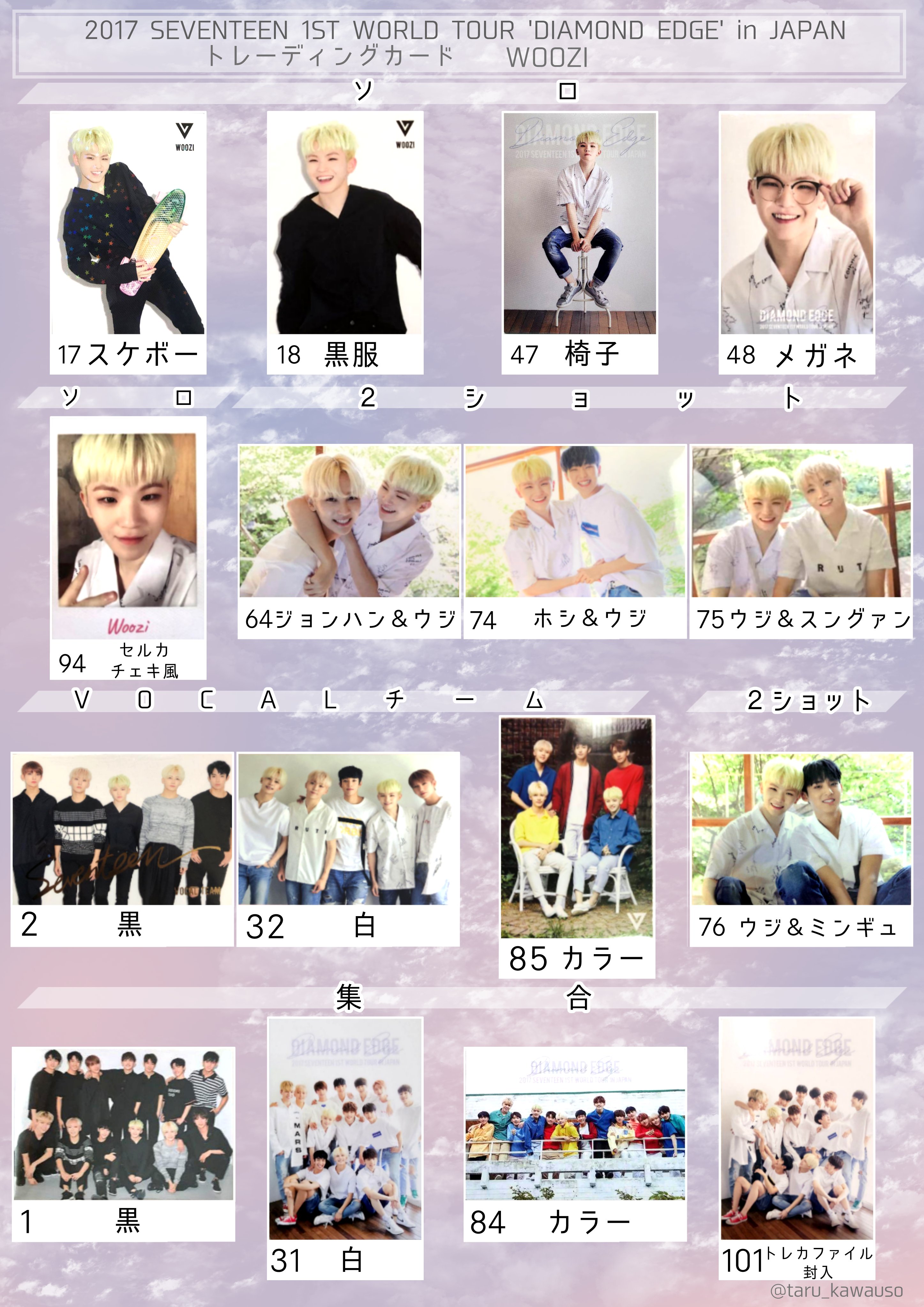 SEVENTEENホシ サイントレカ DIAMONDEDGE