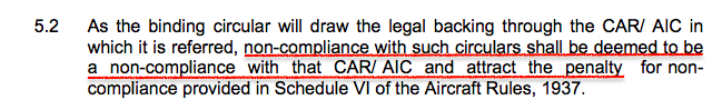 flyingamit's tweet photo. Appreciate @DGCAIndia for including in @IndiGo6E  suspension letter, rule that was violated. Sorry but order cites an #advisorycircular violation!2 make AC binding,there has 2 b ref. 2 CAR/AIC.This one 7/2009 has no legal backing &amp; action cannot be taken per AC 1/2010. @MoCA_GoI https://t.co/l30Fmjnz3T