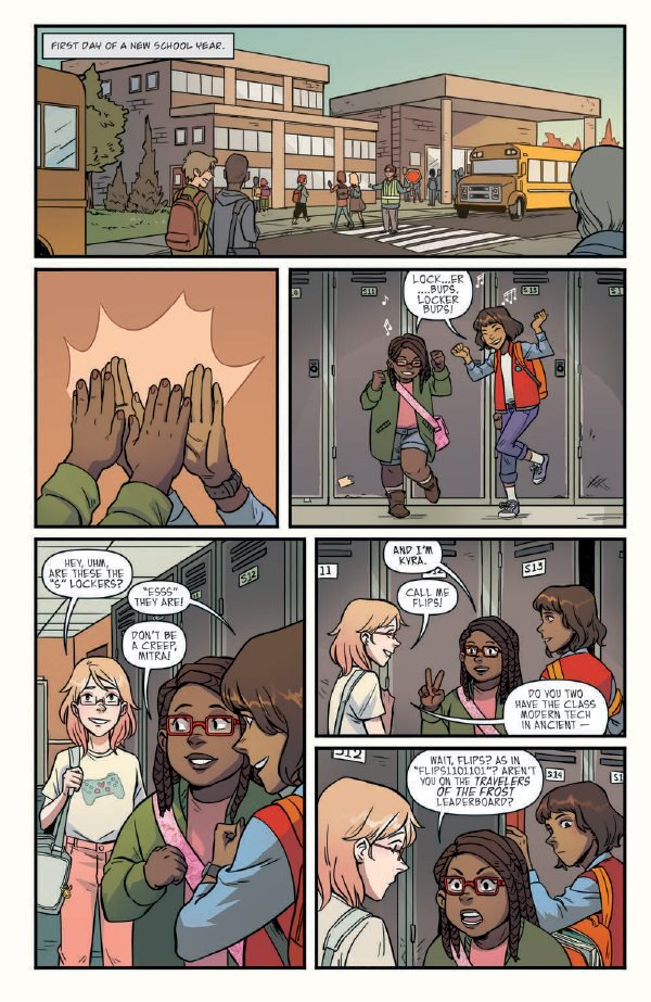 35. GOOSEBUMPS: DOWNLOAD AND DIEBy  @TheJenya,  @lokhelle,  @Treestumped,  @KitaMiesner,  @sarahgaydos,  @thrillothechase,  @JustinEisinger,  #AlonzoSimon &  #ClaudiaChongIDW's Goosebumps line has been great at capturing the spirit of Goosebumps and modernising it. Great all-ages read