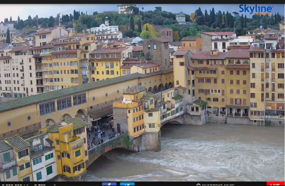 Arno a Firenze: skylinewebcams.com/en/webcam/ital…