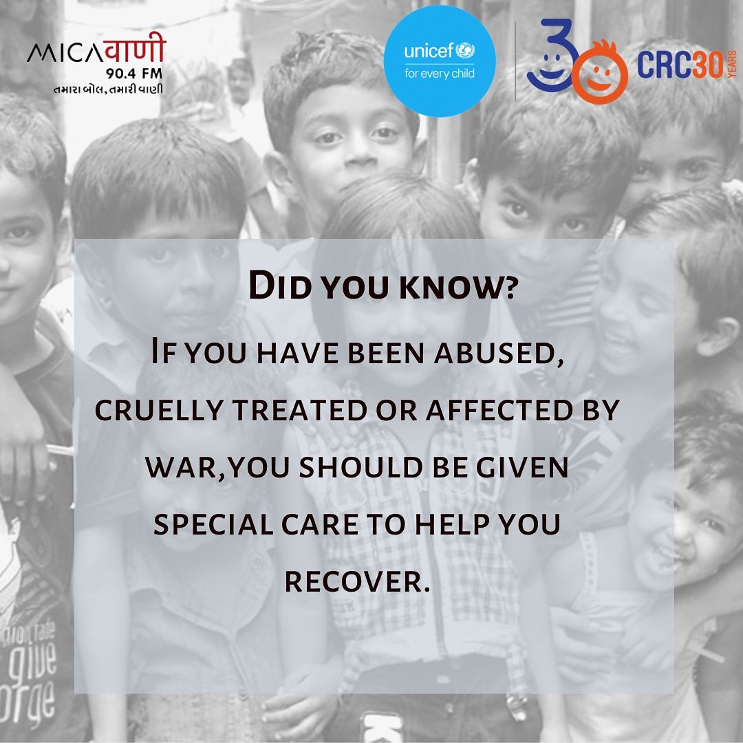 micavaani's tweet photo. MICAVaani celebrates 30 years of CRC in collaboration with @UNICEFIndia https://t.co/3ey6AhhBqQ