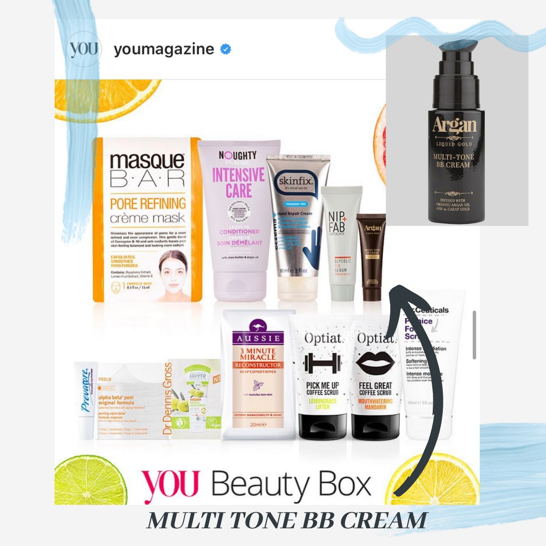 Our best selling Multi Tonal BB Cream featured in YOUMagazine ✨

Get yours here: arganliquidgold.co.uk/product/multi-…