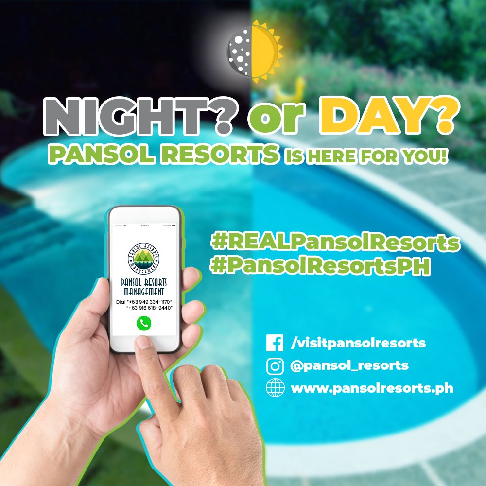 LagunaResortsPH's tweet image. Whatever time of the day you want to go for a dive, hot or cold season, Pansol Resorts has everything you can look anytime. We have a ton of hot spring &amp;amp; natural water resorts for you to choose from.

Visit pansolresorts.ph/private-resort…

#REALPansolResorts #PansolResortsPH