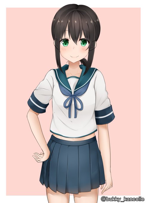 たまにはスタイリッシュに吹雪ちゃん描きたかった。 