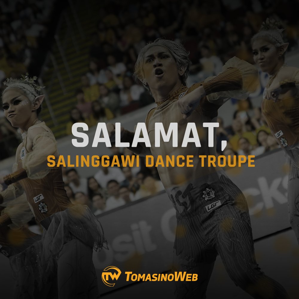 Hanggang sa dulo, walang iwanan. Maraming salamat, UST Salinggawi Dance Troupe!

#OneFORESTpaña
#UAAPCDC2019