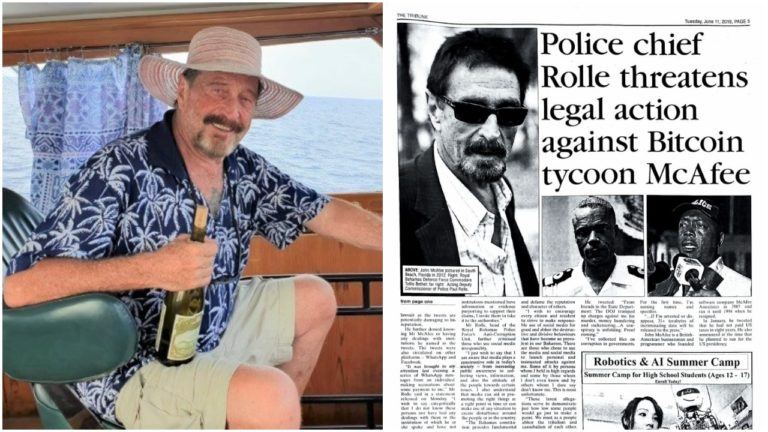 officialmcafee photo