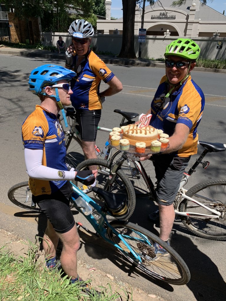 InandaSpirit's tweet image. Thank you #TeamStDavidsInandaPandas for an incredible day of #ridingforacause. Thank you @947RideJoburg for the opportunity to raise funds for @Marist_FdnStDav bursary programme #creatingaccess #proudlyMarist #education. To support the campaign, givengain.com/cc/teamstdavid…