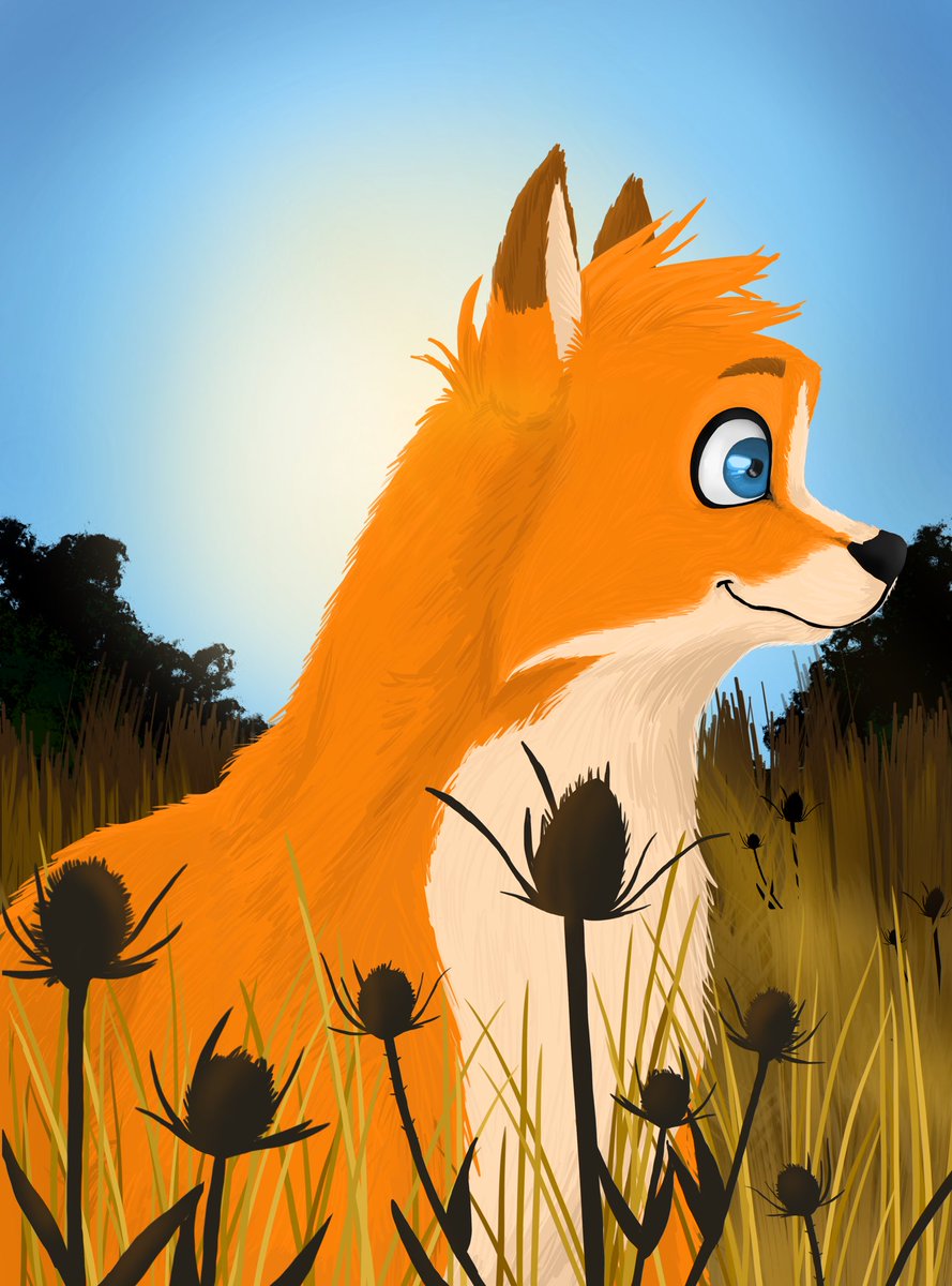paige_hickling's tweet photo. Wat a cutie @procreate @artstationhq #animationgirl #fox #foxart #portrait #digitalpainting #digitalart #girlanimator #foxdigital #disney @dreamworks #dreamworks #disney @disneyanimation https://t.co/wvygdlv8y1