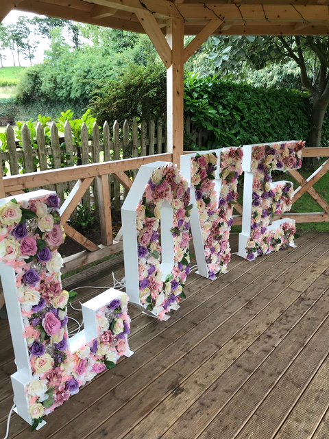 SlatersCInn's tweet image. If you're not using our licensed Gazebo for your ceremony then make a statement with LOVE letters