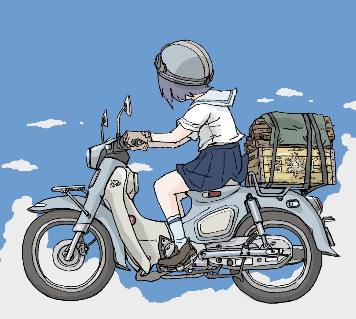 Aoi 日常 スーパーカブc125の絵が描き上がりました Honda C125 Cub スーパーカブ ホンダ ほんだのばいく T Co Ybtknkjvwz Twitter