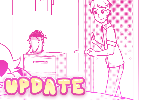 kelseachan's tweet photo. He finally makes an appearance!!

New page is up!💕  https://t.co/SnNvyPOBna
#ddm #dokidokimori #update #webcomic #manga #webmanga #indiecomics #ddmupdate #artistsontwitter #comics #comic #RomCom #cute https://t.co/NLZsCOV3PR