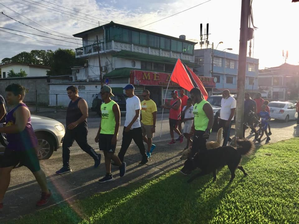GayelleTV's tweet photo. Here are some highlights from yesterday's #WalkASon Thank you to all who showed up.. We had a time! The men in green are the Garib family a beautiful family....They have always supported Gayelle in everything we do. Talk about Love! Ah shucks man, they get us so emotional eh! ❤ https://t.co/jDia3OLM3r