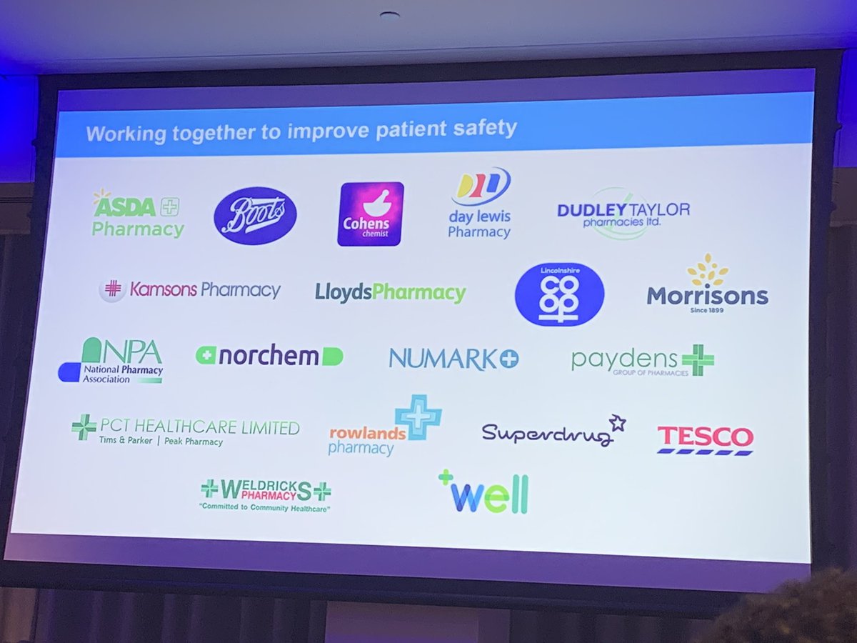 Great to see so many companies coming together for patient safety. #RPSConf19
