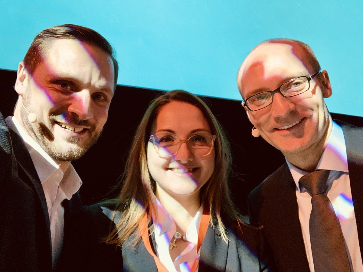BenWestphalen's tweet photo. #LGP power with the great @MdCurioni & @rdienstmann #GEM2019 💪🏼 shoutouts to all our @myESMO friends and colleagues https://t.co/9dMEGscy6v