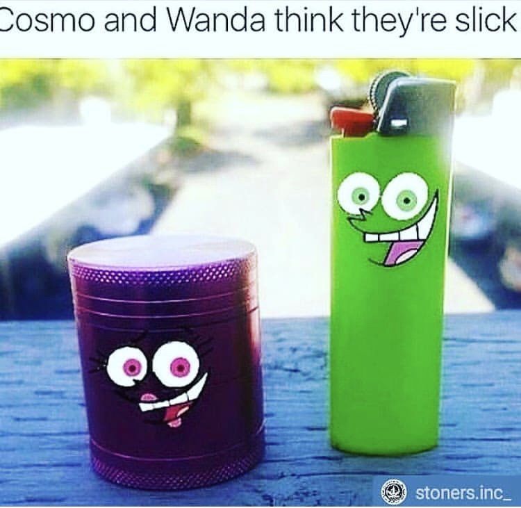 ForStonersProd's tweet photo. Cosmo and Wanda are always there for Timmy, no matter what for💨
#grinder #ForStoners #420life #420 #weed #weedhumor #weedhumor420 #dank #dankweed #420lifestyle #weedlifestyle #weedlife #weedmemes #420memes #dankmemes #stonerlife #stoner #stoned #high #highaf #stonedaf #cannabis https://t.co/5LukeHa3x9