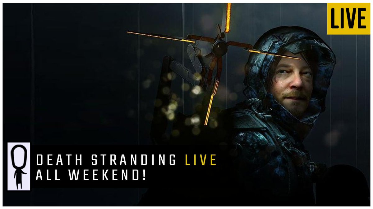 Hey, I could use a hand lifting these packages over here. twitch.tv/christopherodd
Starting a few min earlier than normal