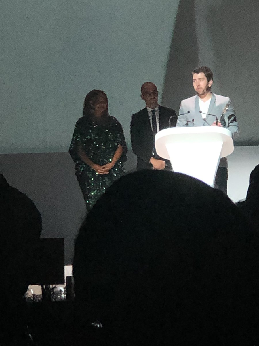 Congratulations <a href="/Cooked_Mike/">Michael Cooke</a> of Camphors for Eat Out Sustainability Award. “Sustainability is hard work” #EatOutAwards #eatoutsustainabilityawar